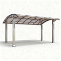Carport van aluminium met polycarbonaat dak 300 x 200 x 220cm